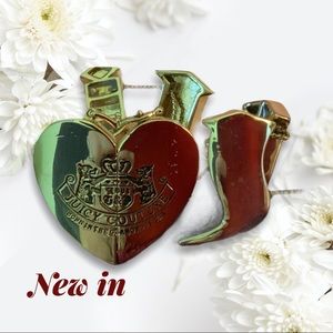 VTG JUICY COUTURE HEART BRACELET